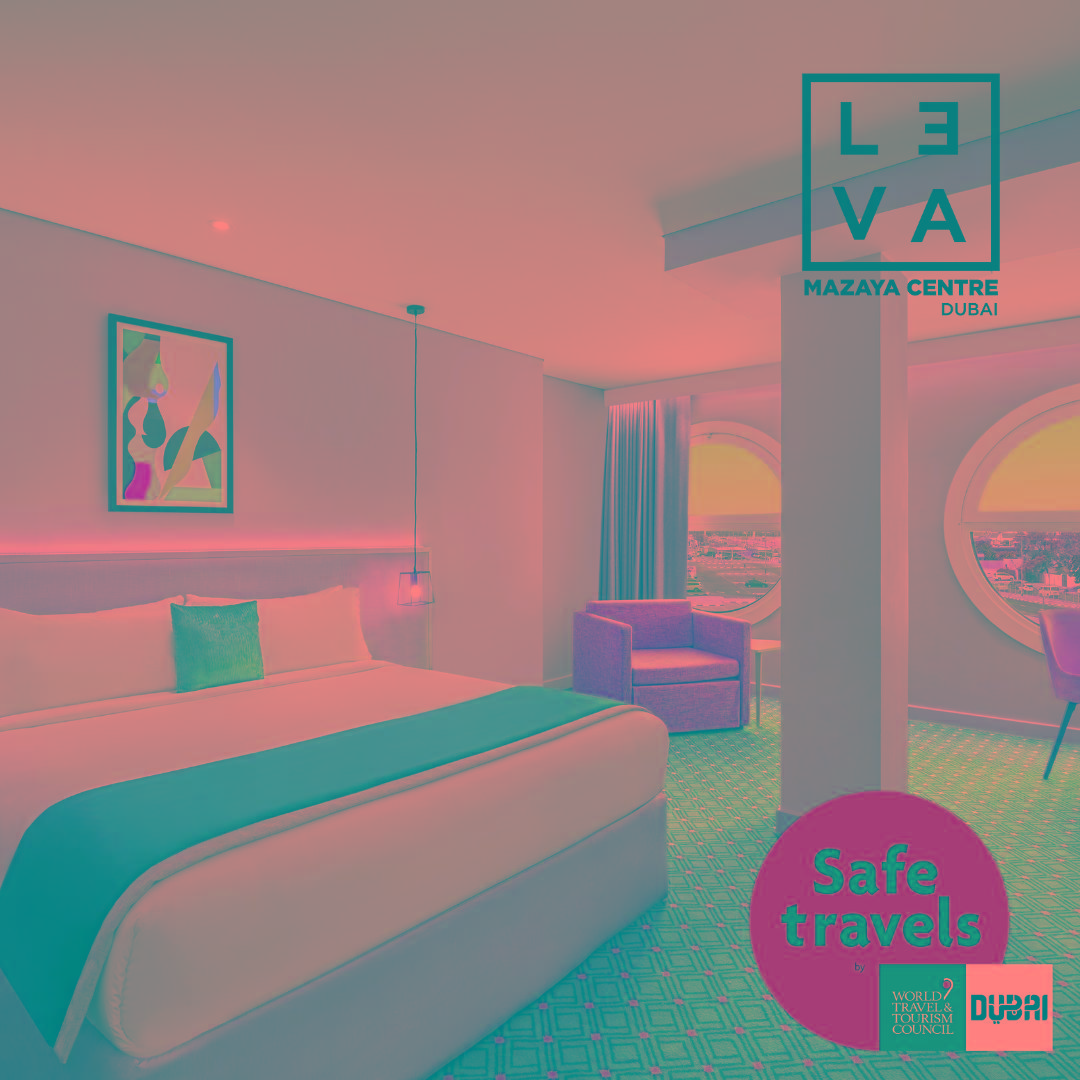 Leva Hotel Mazaya Centre ドバイ エクステリア 写真