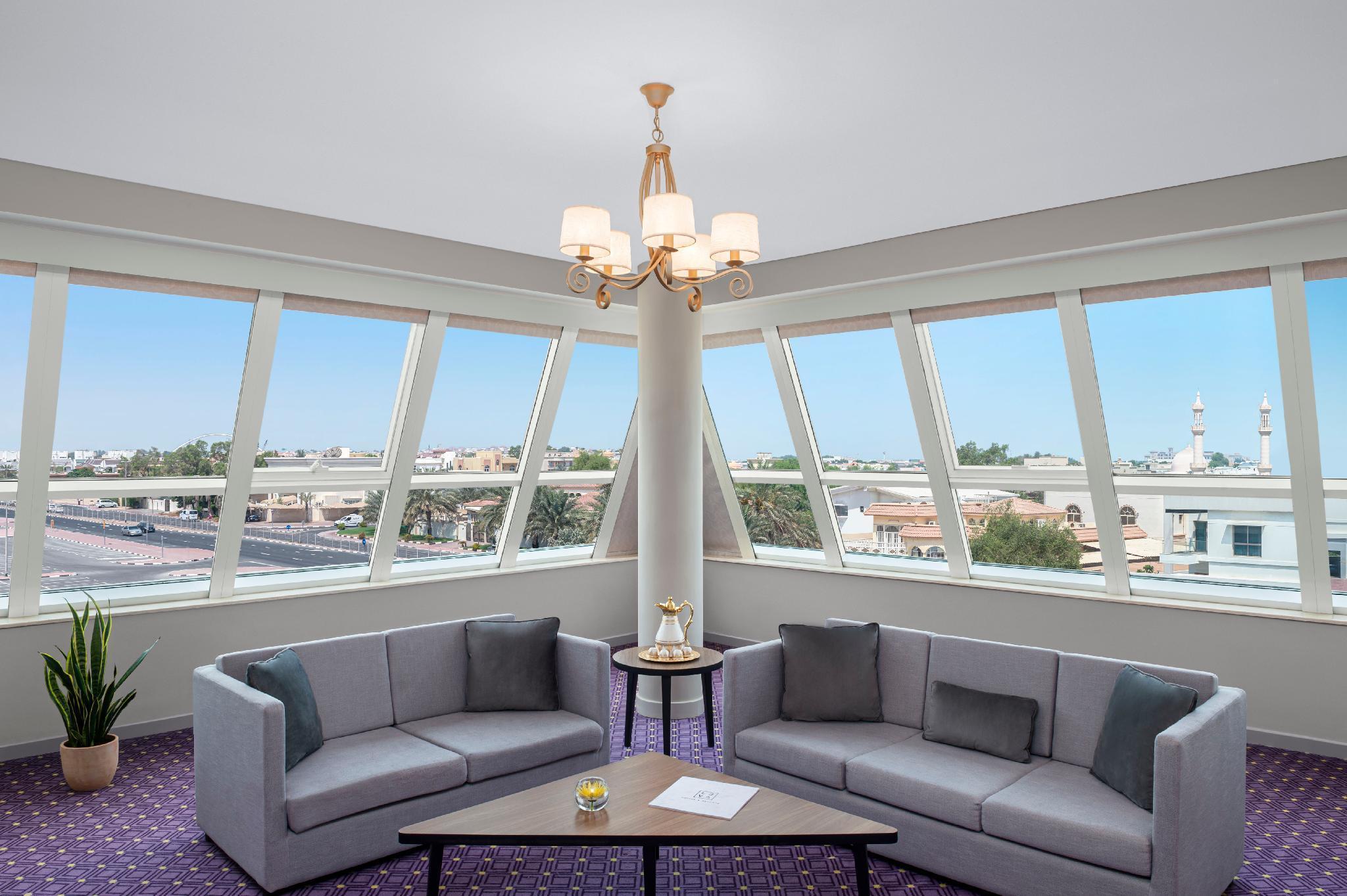 Leva Hotel Mazaya Centre ドバイ エクステリア 写真