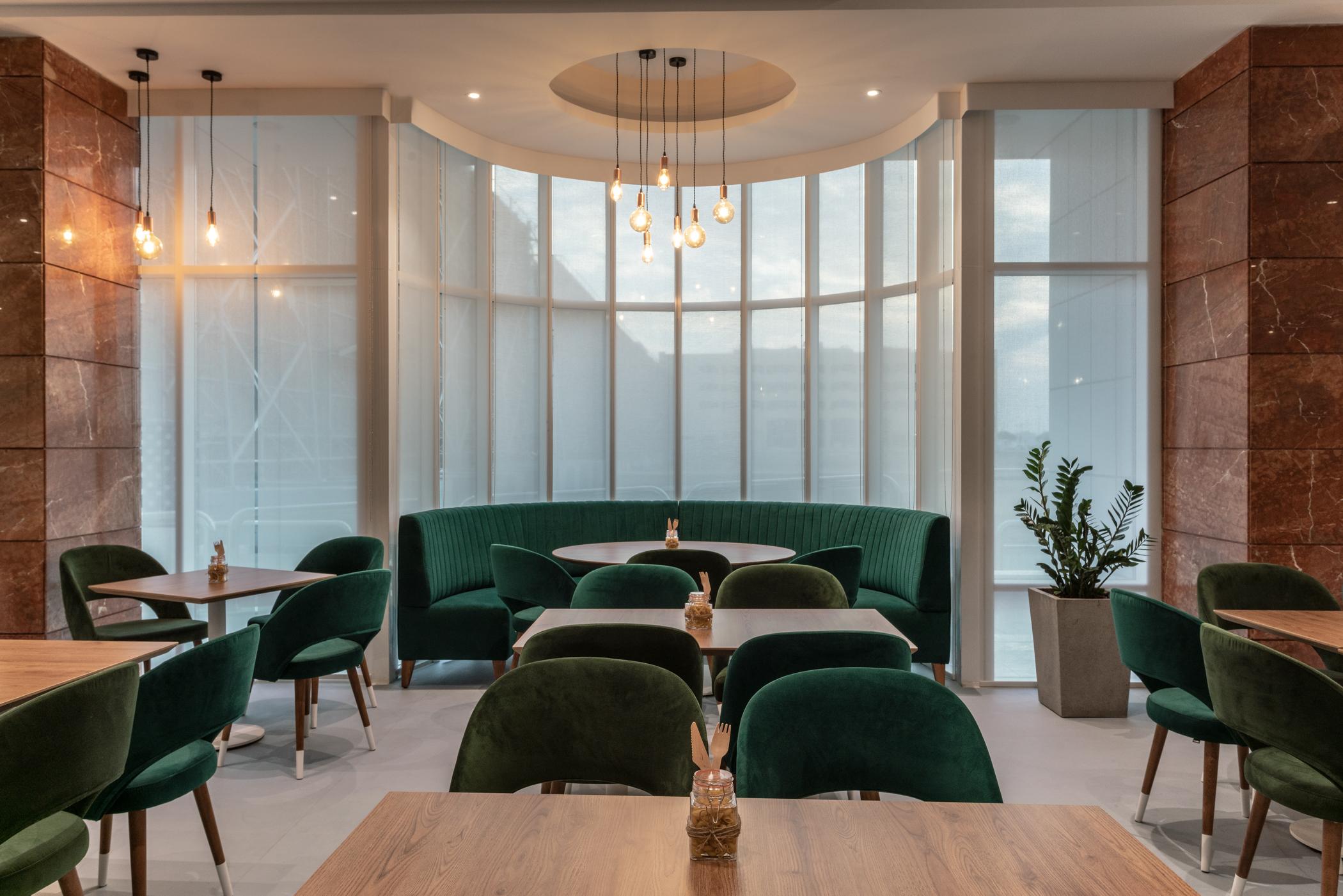 Leva Hotel Mazaya Centre ドバイ エクステリア 写真